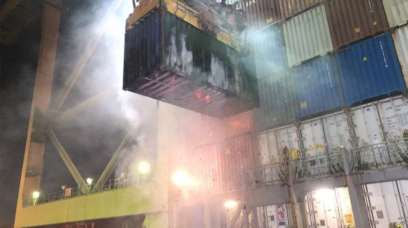 Container fires: All at sea